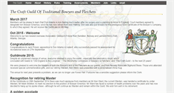 Desktop Screenshot of bowyersandfletchersguild.org